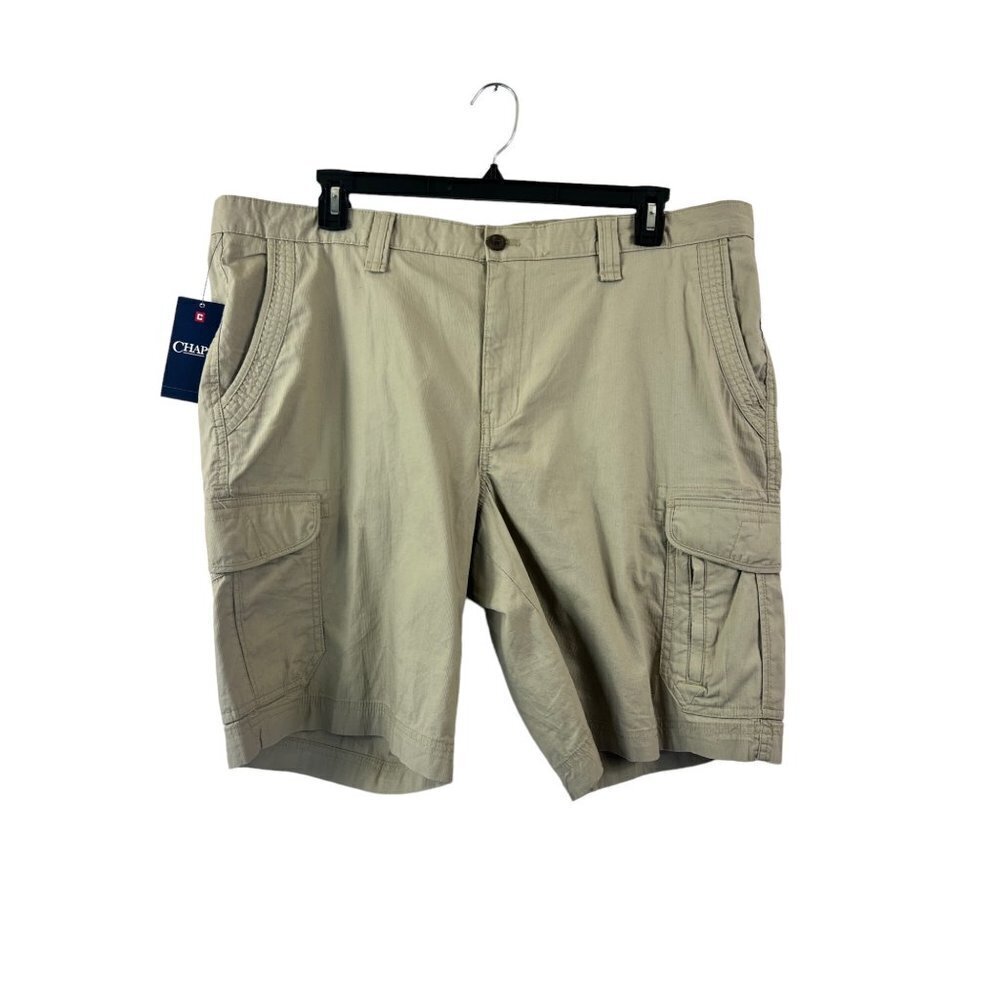 Chaps Men's Cargo Washed Cotton Shorts - Picture 1 of 6